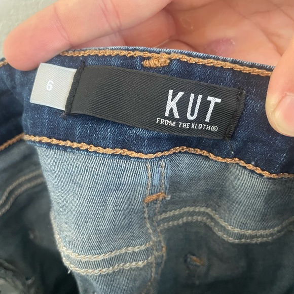 Kut From the Kloth Connie High Rise Ankle Skinny Jeans Size 6 - Picture 5 of 14